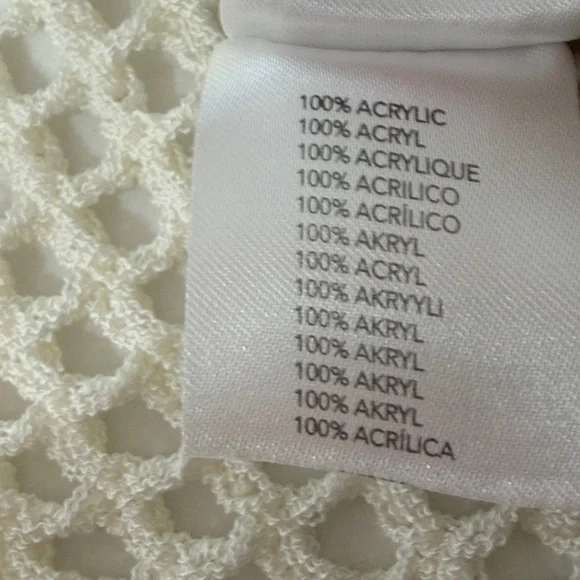 Tiger Mist Ivory Crochet Dress | M - Picture 7 of 7